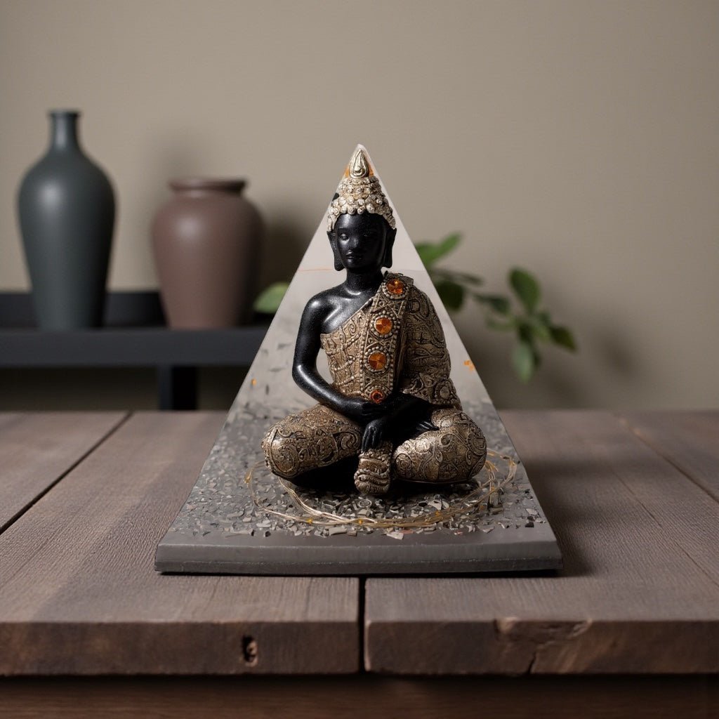 Pyramide bouddha illuminée - Créations Joha