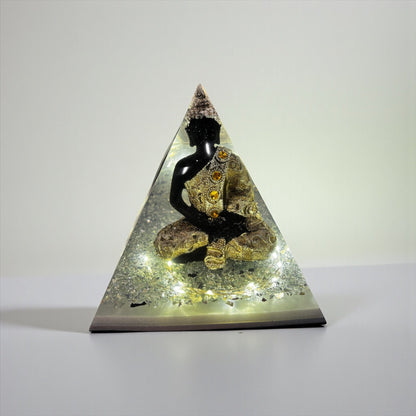 Pyramide bouddha illuminée - Créations Joha