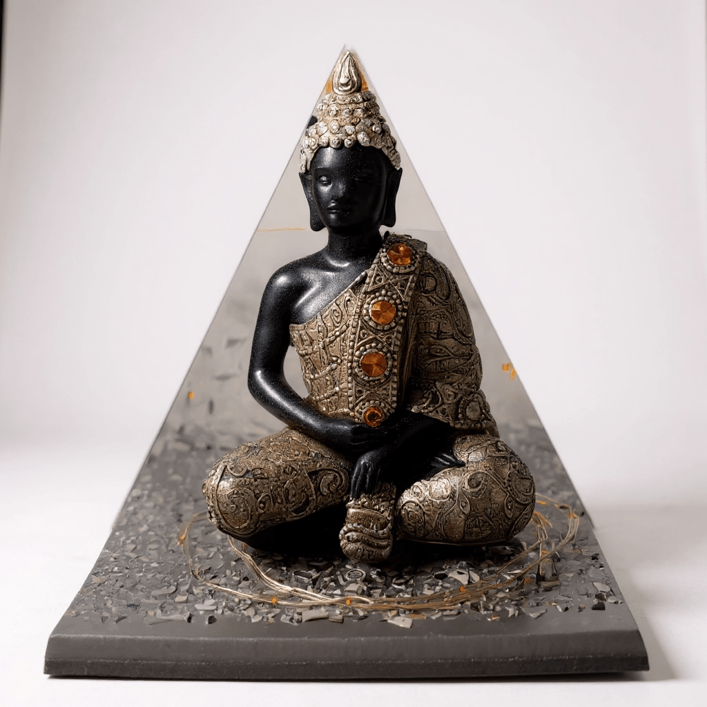 Pyramide bouddha illuminée - Créations Joha