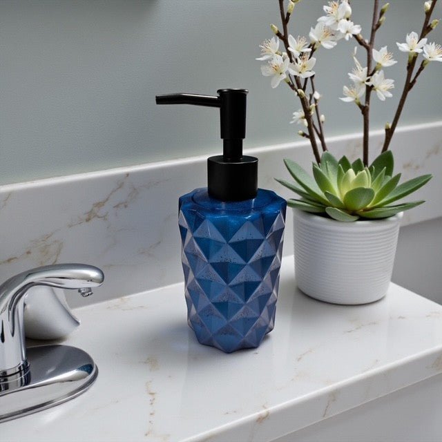 Pompe savon à main de couleur unie - Créations Joha