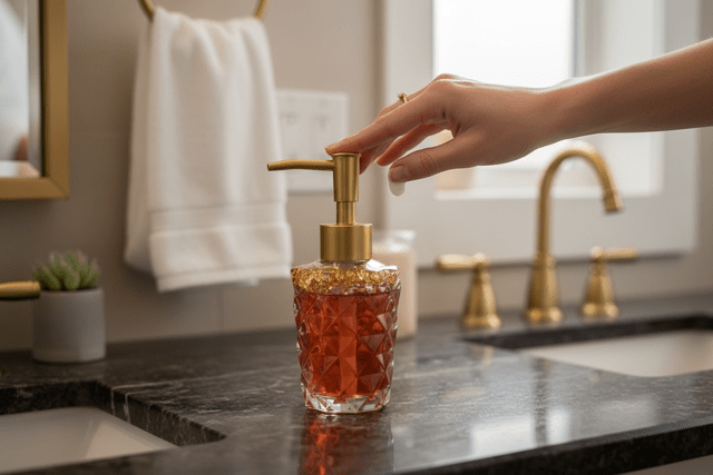 Pompe savon à main - Créations Joha