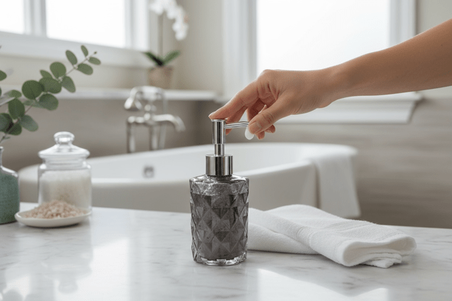 Pompe savon à main - Créations Joha