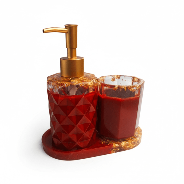 Ensemble pompe savon à mains - Créations Joha