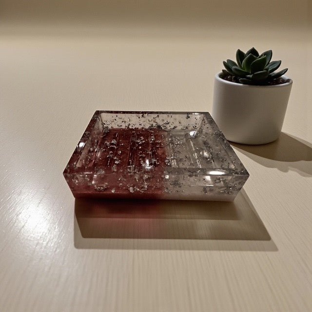 Porte - savon 2 couleurs (en construction) - Créations Joha