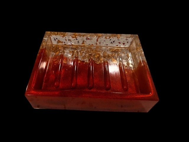 Porte - savon 2 couleurs (en construction) - Créations Joha